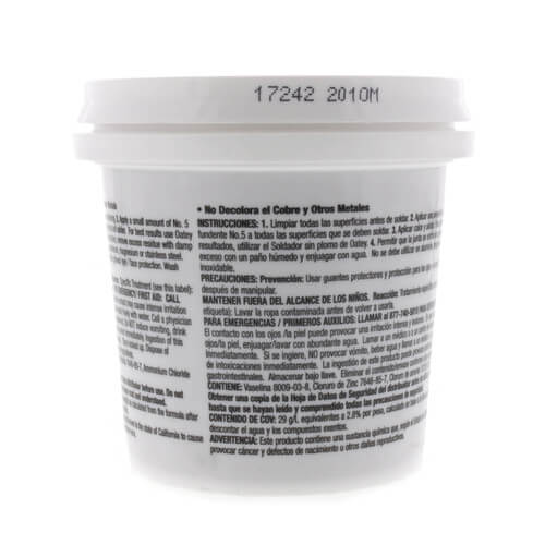 No. 5 Paste Flux (8 oz.)
