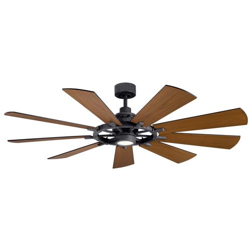 Main product image of Gentry LED 65" Fan (Distressed Black)