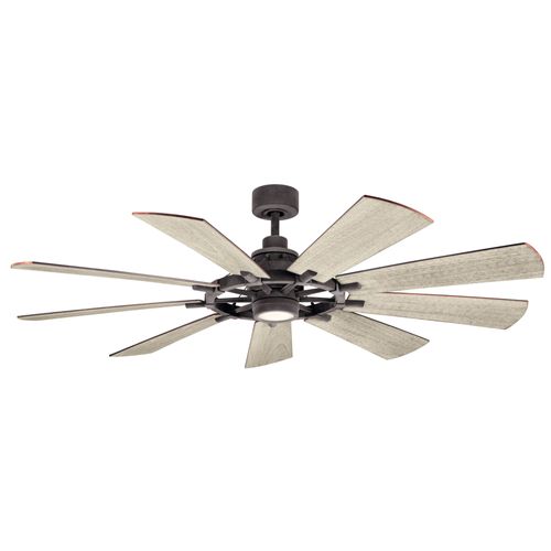 Main product image of Gentry LED 65" Fan (Weathered Zinc)