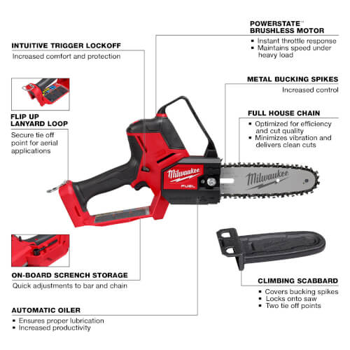Main product image of 8" M18 FUEL HATCHET Pruning Saw (Tool Only)