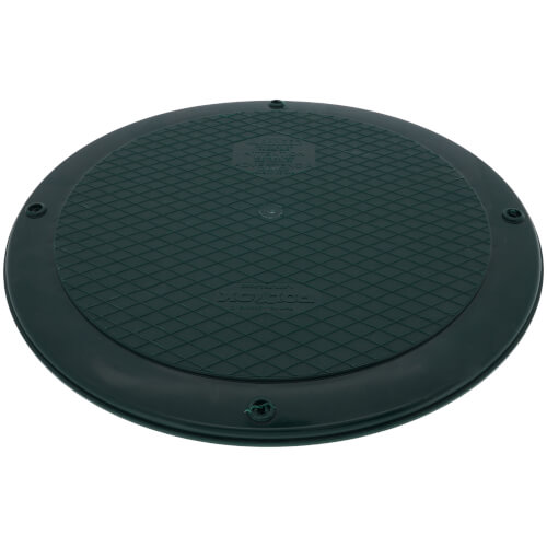 Main product image of 15" Flat Cover for Corrugated Pipe (Green)