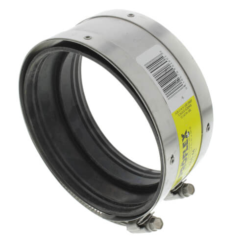 Main product image of 4" x 4" ProFlex Coupling (PVC, Steel, Extra-Heavy Cast Iron to PVC, Steel, Extra-Heavy Cast Iron)