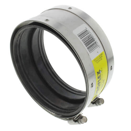 6" x 6" ProFlex Coupling (PVC, Steel, Extra-Heavy Cast Iron to PVC, Steel, Extra-Heavy Cast Iron)