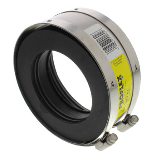 4" x 3" ProFlex Coupling (PVC, Steel, Extra-Heavy Cast Iron to Copper)
