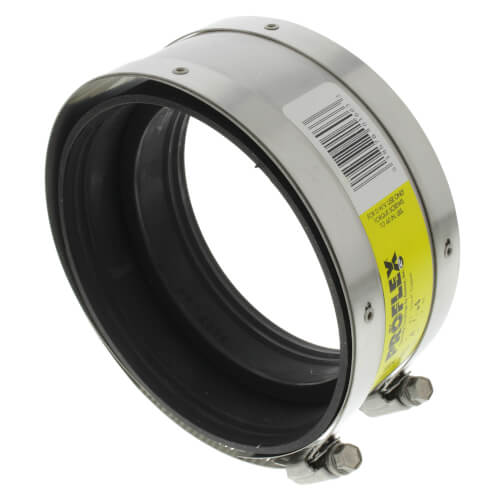 4" x 4" ProFlex Coupling (PVC, Steel, Extra-Heavy Cast Iron to Copper)