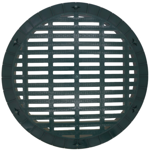 Main product image of 18" Heavy Duty Grate for Corrugated Pipe (Green)