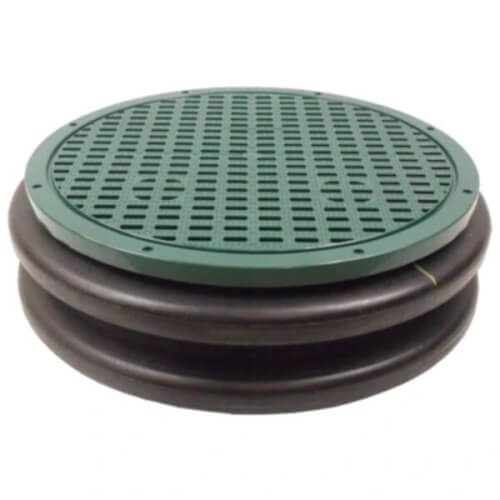 24" Heavy Duty Grate for Risers & Corrugated Pipe