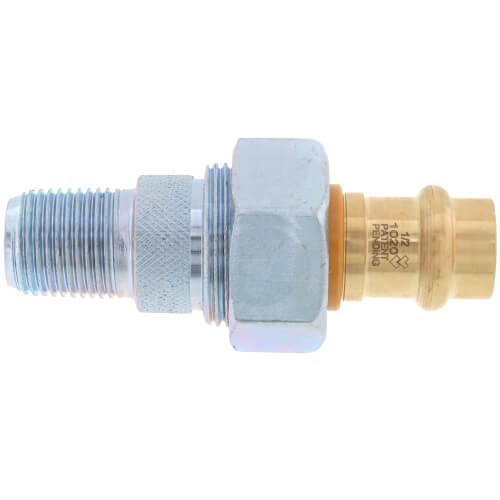 Main product image of 1/2" MNPT x Copper Press Dielectric Union, P-571NL (Lead Free)