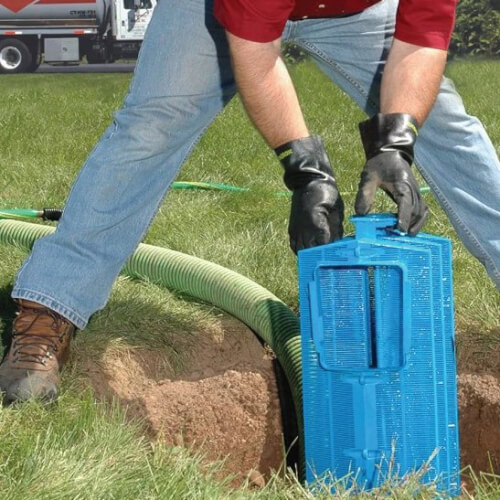 Main product image of PL-525 Effluent Filter, 1/6" Filtration (10,000 gallons per day)