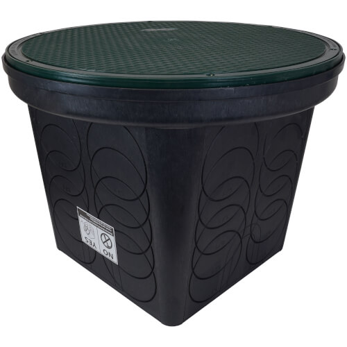 301720 Polylok 301720 20" Distribution & Valve Box w/ Flat Cover