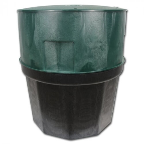 Main product image of 24" Rhino Drainage Box w/ Domed Cover, 4 Seals & Nuts, & 8 Screws (10 Hole)