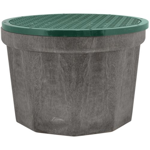 Main product image of 24" Rhino Drainage Box w/ Heavy Duty Grate, 4 Seals & Nuts, & 8 Screws (10 Hole)