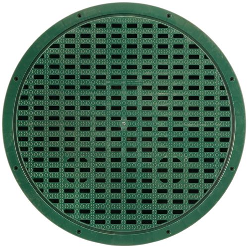 Main product image of 24" Rhino Drainage Box w/ Heavy Duty Grate, 4 Seals & Nuts, & 8 Screws (10 Hole)