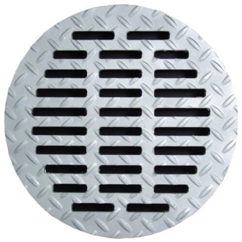 Main product image of 20" Round Galvanized Metal Grate
