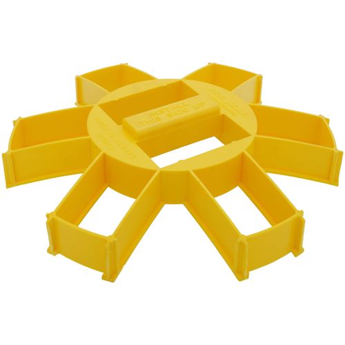 Main product image of 12" Safety Screen for Polylok Risers (Yellow)
