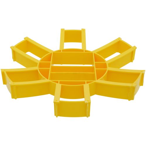 Main product image of 12" Safety Screen for Polylok Risers (Yellow)