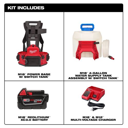 Main product image of M18 Switch Tank 4-Gallon Backpack Water Supply Kit