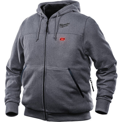 Main product image of M12 Grey Heated Hoodie Only (Large)