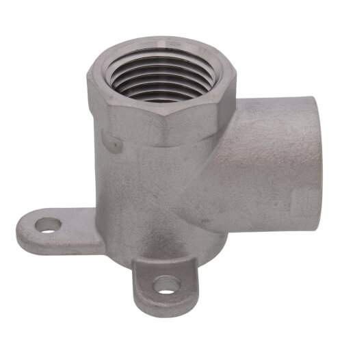 Main product image of 1/2" FNPT Stainless Steel Drop Ear Elbow