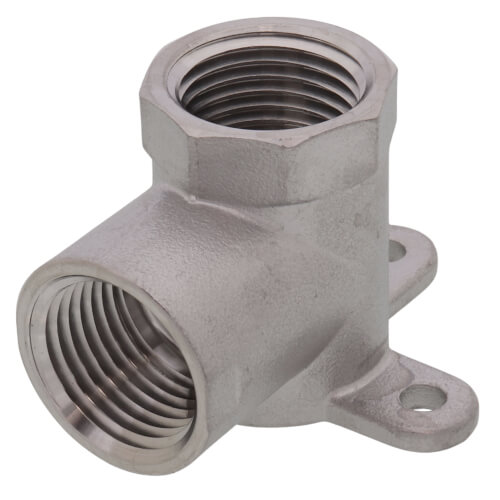 Main product image of 1/2" FNPT Stainless Steel Drop Ear Elbow