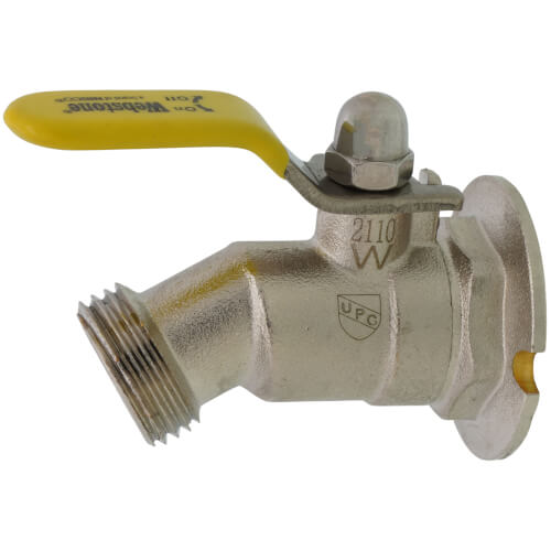 Main product image of 1/2" FIP x Hose Nickel Plated Brass Sillcock (Lead Free)