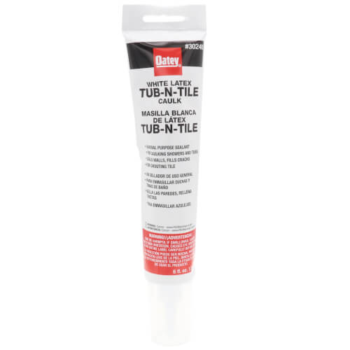 Main product image of 6 oz. Tub-N-Tile Caulk Tube - White