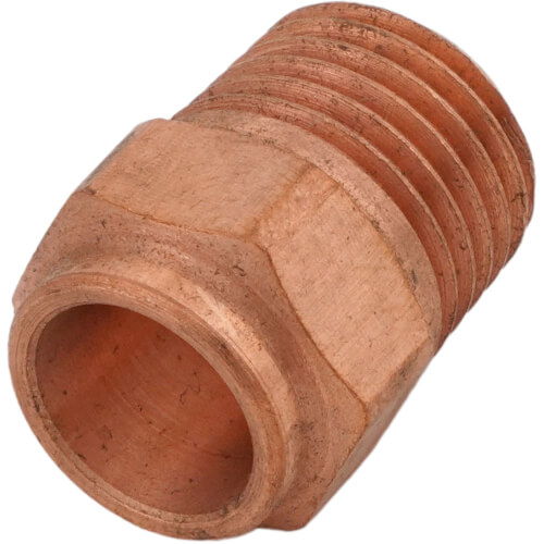 1/8 To 4 Inch Copper Male Adapter | Sweat X MIP Thread Pipe Fitting | Midline Valve
