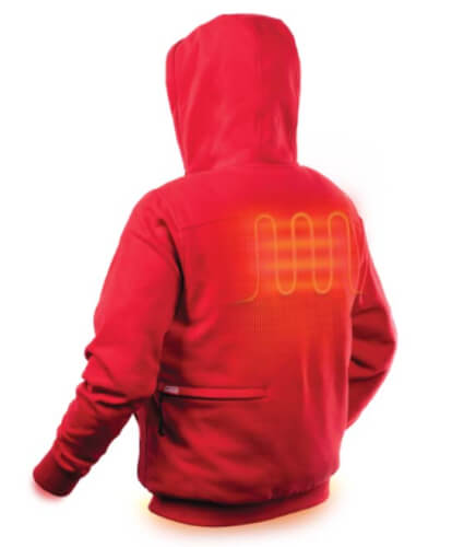 Main product image of M12 Red Heated Hoodie Only (Large)
