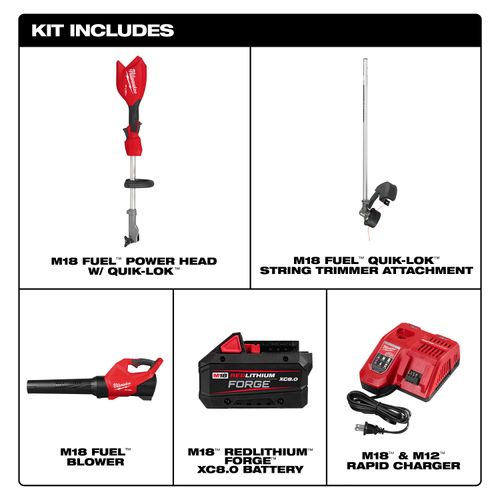 Main product image of M18 FUEL String Trimmer/Blower Combo Kit w/ QUIK-LOK