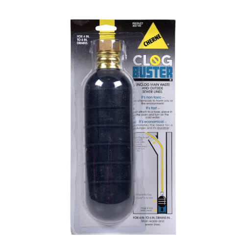 303143 Cherne 303143 ClogBuster Drain Flusher (4" to 6")