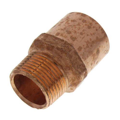 30348 Elkhart 30348 1 X 34 Copper X Male Adapter