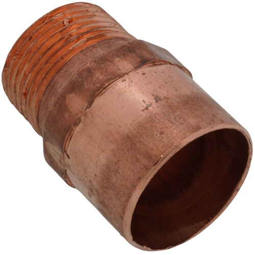 Main product image of 1-1/4" x 1" Copper x Male Adapter