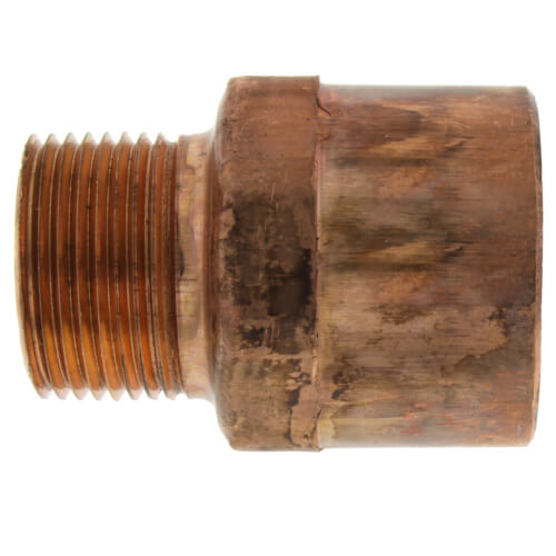 Main product image of 1-1/2" x 1" Copper x Male Adapter