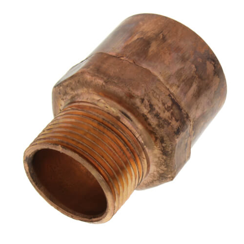 Main product image of 1-1/2" x 1" Copper x Male Adapter