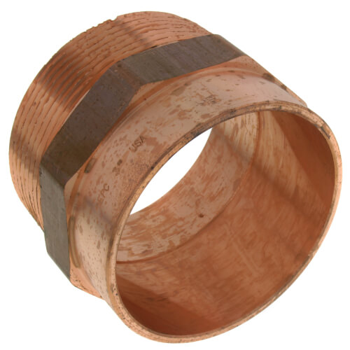Main product image of 3" Copper x Male Adapter