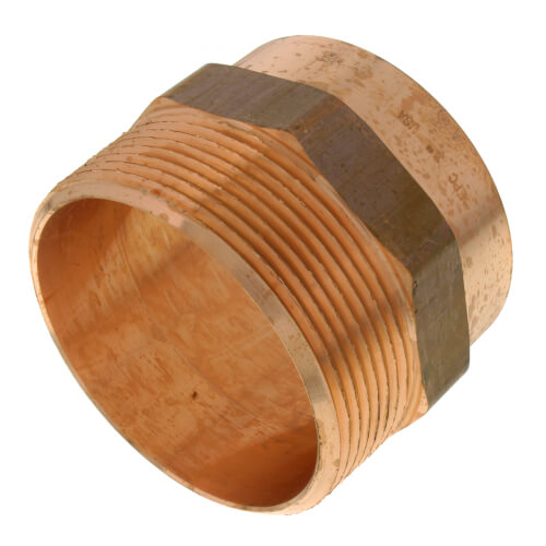 Main product image of 3" Copper x Male Adapter