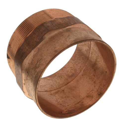 Main product image of 4" Copper x Male Adapter