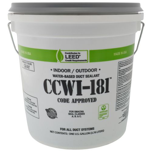 Main product image of Gray CCWI-181 Water Based Duct Sealant (1 Gallon Pail), 304148
