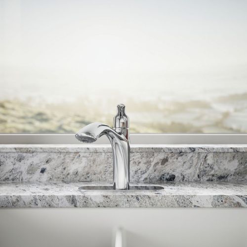 Main product image of Rival 1-Handle Pull Out Kitchen Faucet (Polished Chrome), K-30468-CP
