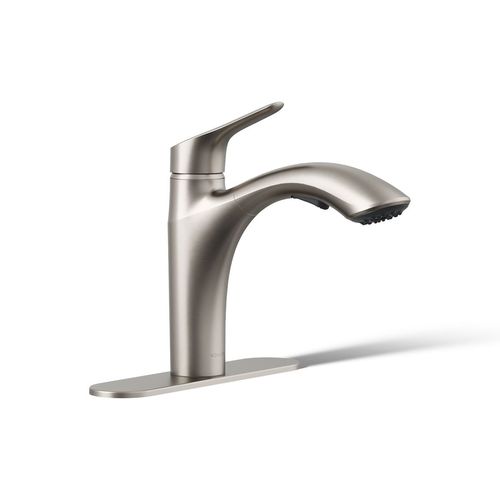 Main product image of Rival 1-Handle Pull Out Kitchen Faucet (Stainless Steel), K-30468-VS