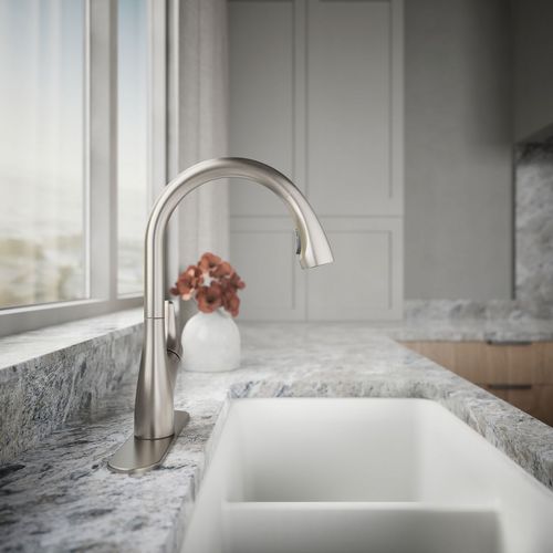 Main product image of Rival 1-Handle Pull Down Kitchen Faucet (Stainless Steel), K-30469-VS
