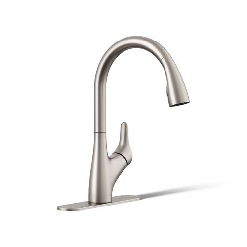 Main product image of Rival 1-Handle Pull Down Kitchen Faucet (Stainless Steel), K-30469-VS