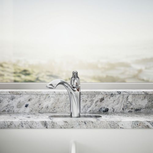 Main product image of Rival 1-Handle Swing Spout Kitchen Faucet (Polished Chrome), K-30470-CP