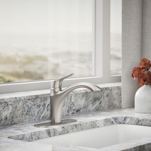 Main product image of Rival 1-Handle Swing Spout Kitchen Faucet (Stainless Steel), K-30470-VS