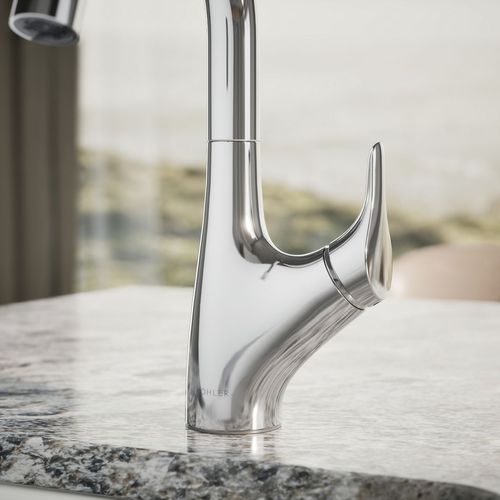 Main product image of Rival 1-Handle Swing Spout Bar Faucet (Polished Chrome), K-30472-CP
