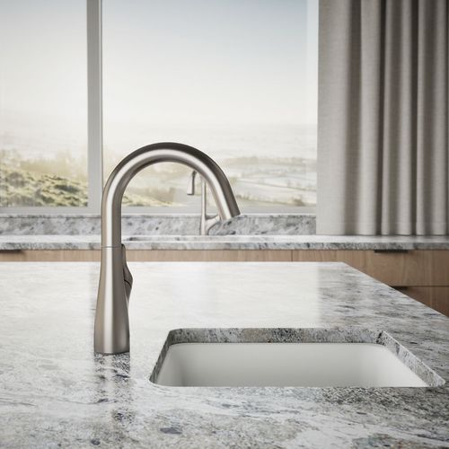 Main product image of Rival 1-Handle Swing Spout Bar Faucet (Stainless Steel), K-30472-VS