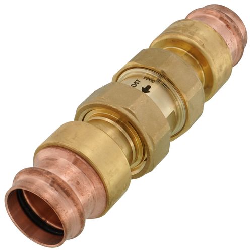 Main product image of 1-1/4" Press Serviceable Inline Check Valve (Low Lead)
