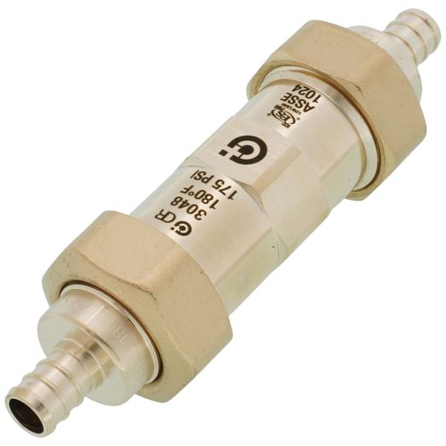 Main product image of 1/2" PEX Crimp Dual Check Backflow Preventer (ASSE 1024 Compliant)