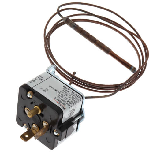 Main product image of Mercury Flame Sensor, Two 1/4" Spade Terminals, 48" Element, Bulb Style #20