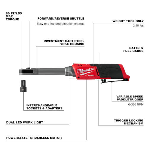 Main product image of M12 FUEL INSIDER Extended Reach Box Ratchet